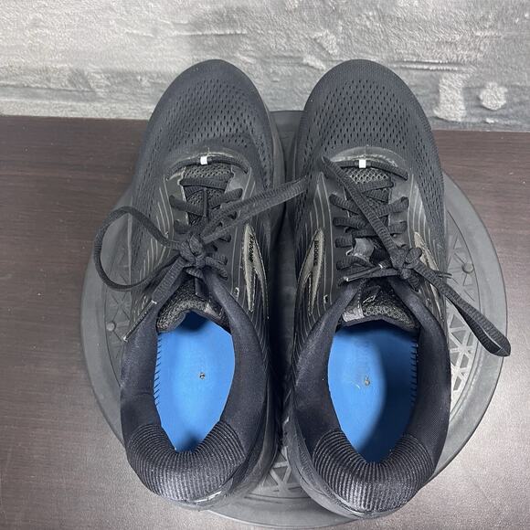 Brooks Addiction 14 Men's Size 10D Black Running Lace Up Shoes NO INSOLES - Picture 5 of 10